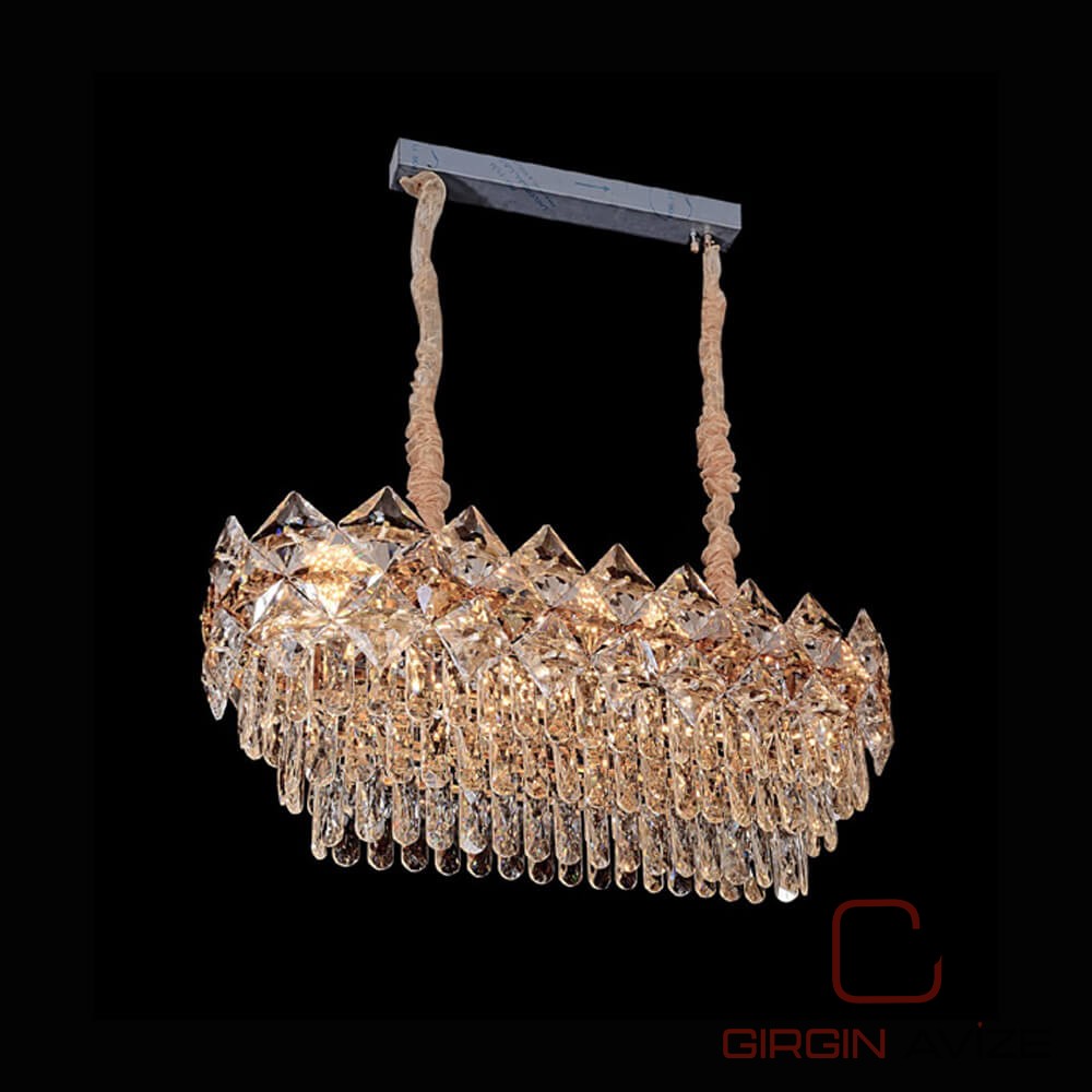 Amara Kristal Avize Yemek Odası - Görsel 2