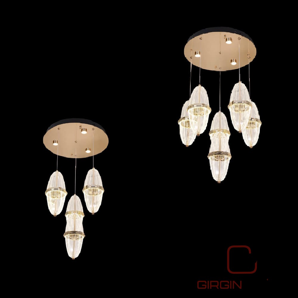 Elit Damla Led Avize - Görsel 2