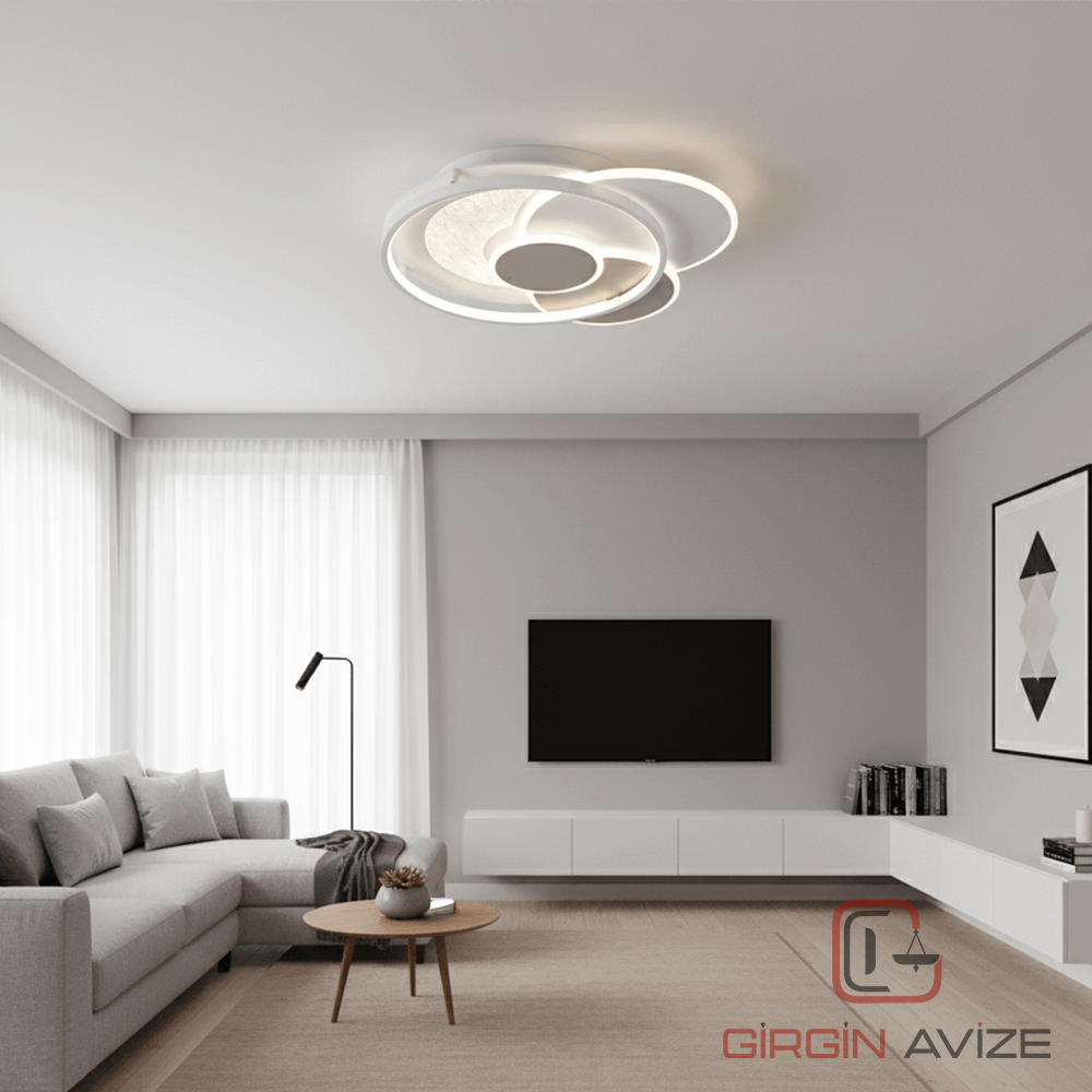 Zenit Kesişim Tavan Led Avize - Görsel 2