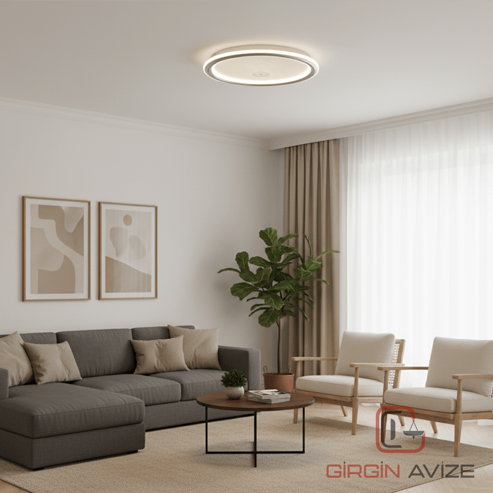 Zenit Radyan Tavan Led Avize - Görsel 2