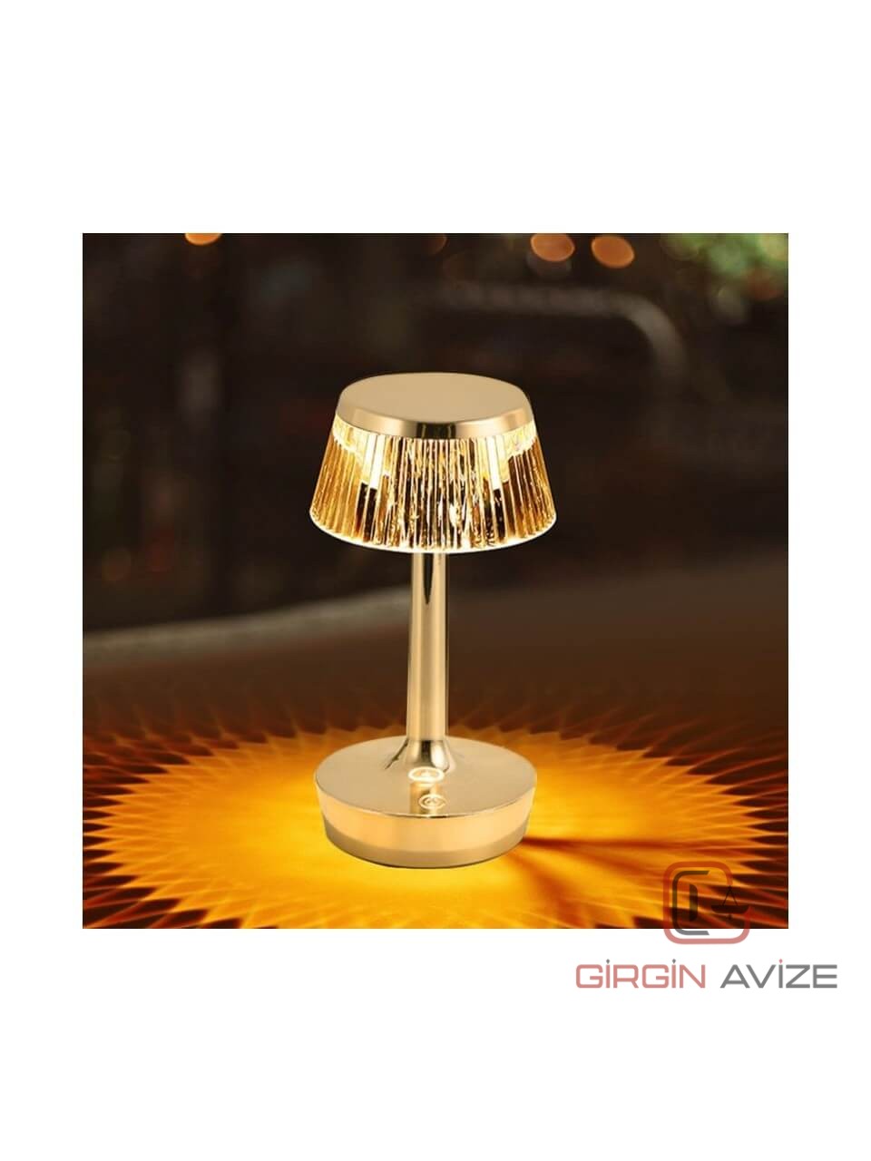 Rio Şarjlı Masa Lambası 3 Renkli