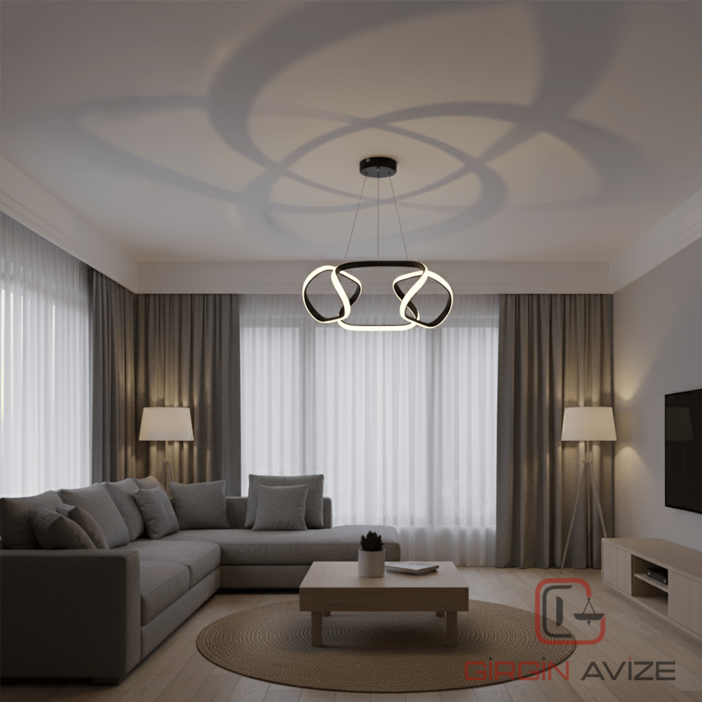 Dron Tasarım LED Avize - Görsel 3