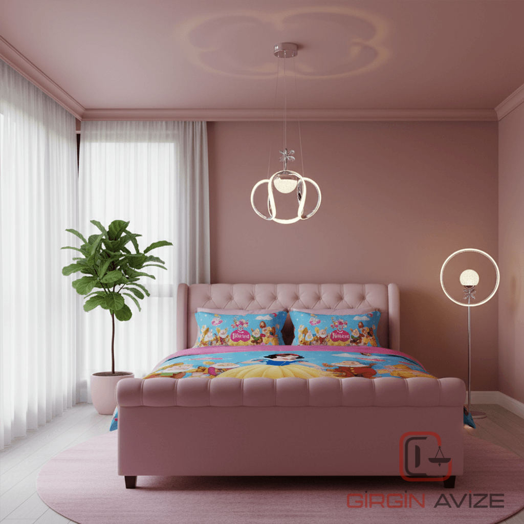 "Lüx Lotus" Dört Renk LED Sarkıt Avize - Görsel 3